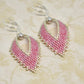 Russian Leaf Beaded Earrings - The Pastels (11 colors) - Chic Brico