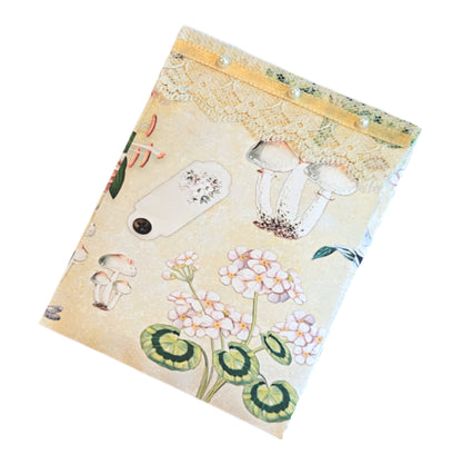 Pearls & Lace Eucalyptus Scented Drawer, Closet & Car Sachets, Large Size 4" x 5", 3-Pack - Chic Brico