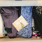 Pearls & Lace Lemongrass Scented Drawer, Closet & Car Sachets, Large Size 4" x 5", 3-Pack - Chic Brico