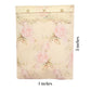 Pearls & Lace Rose Petal Scented Drawer, Closet & Car Sachets, Large Size 4" x 5", 3-Pack - Chic Brico