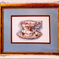 Debbie Patrick PANSY TEACUP Victorian Teacup Series Cross Stitch - Chic Brico